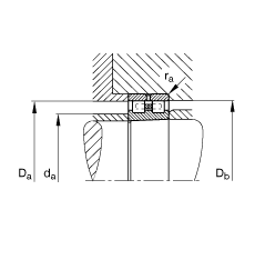 圓柱滾子軸承 NN3092-AS-K-M-SP, 根據(jù) DIN 5412-4 標準的主要尺寸, 非定位軸承, 雙列，帶錐孔，錐度 1:12 ，可分離, 帶保持架，減小的徑向內(nèi)部游隙，限制公差